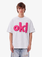 Fun "OK!" Graphic T-Shirt