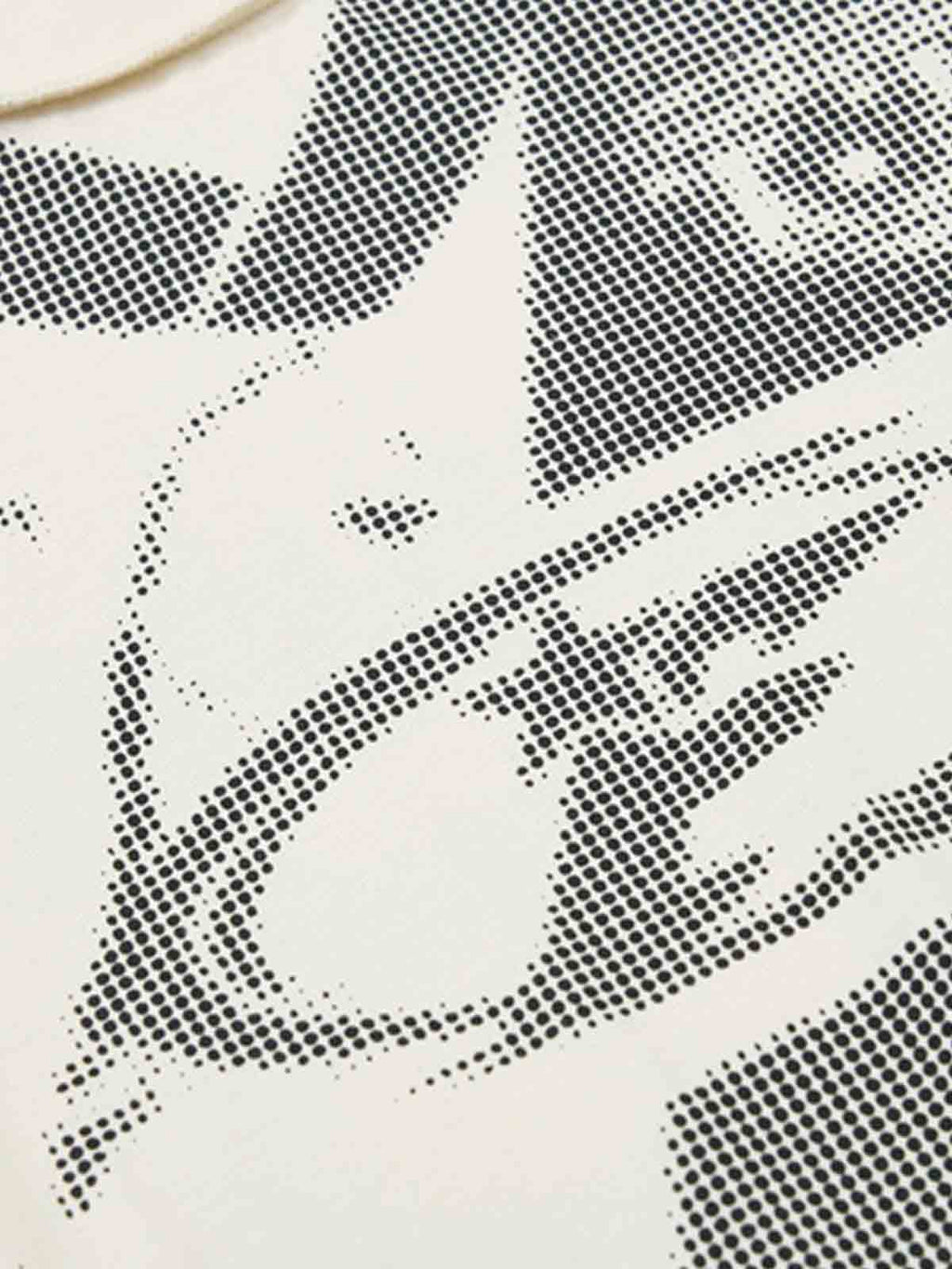 Supermade Trompe L'oeil Halftone Jersey Graphic T-Shirt