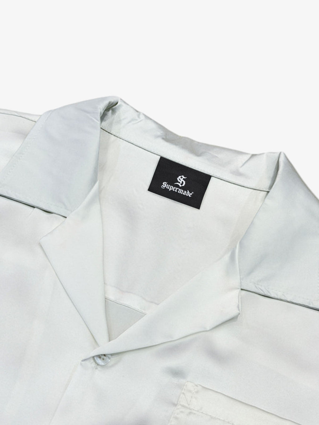 Vintage Seascape Camp Collar Boxy Shirt