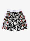Mixed Animal Print Soccer Shorts
