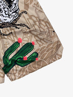 Skull Graphic Athletic Shorts