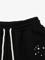 Studded Jersey Sweat Shorts - 2630