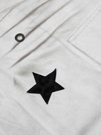 Vintage Star Detail Washed Cargo Jeans