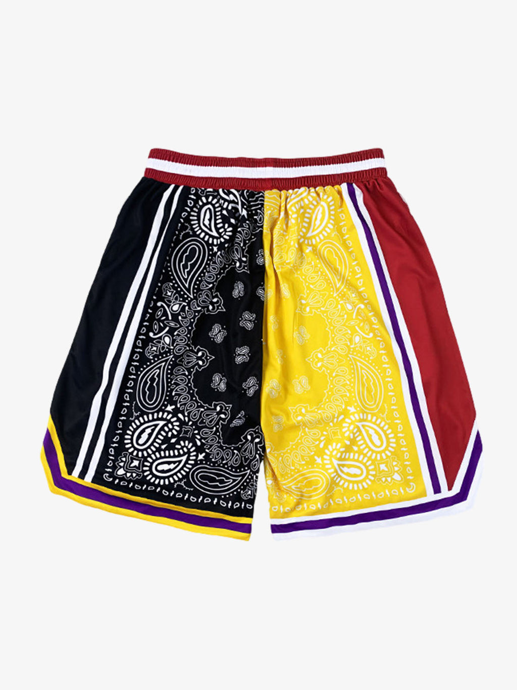 Paisley Print Soccer Shorts