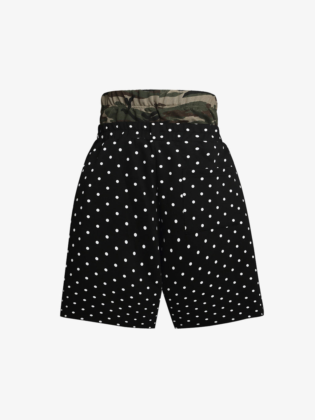 Double Waist Polka Dot Shorts