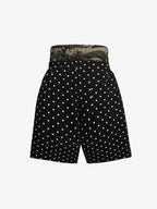 Double Waist Polka Dot Shorts