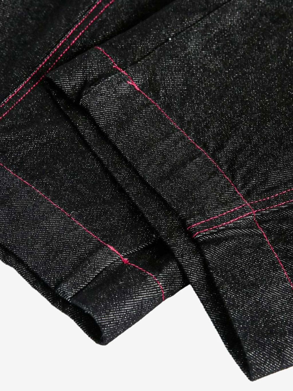Street Culottes Red Stitching Barrel Jeans