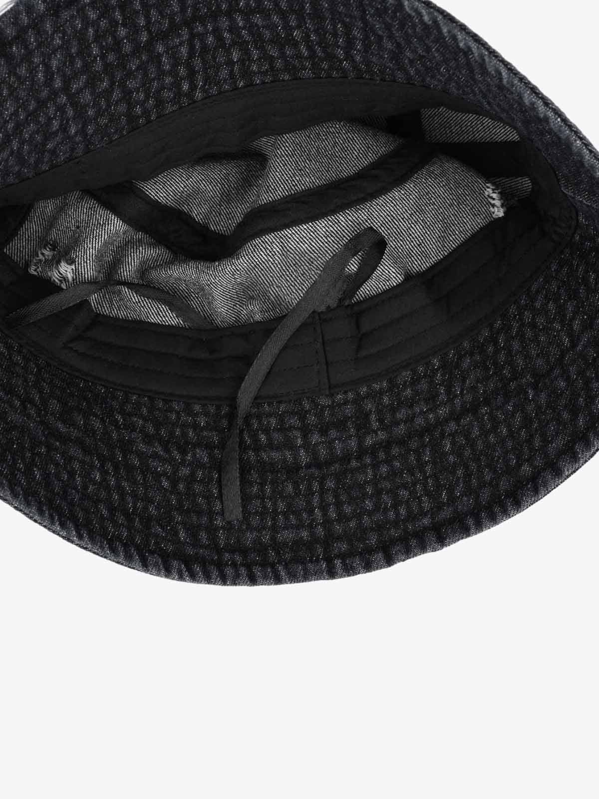 Graffiti Denim Bucket Hat