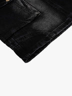 Cargo Multi-Pocket Denim Jorts