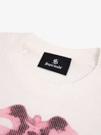Rib Cage Print Gradient T-Shirt