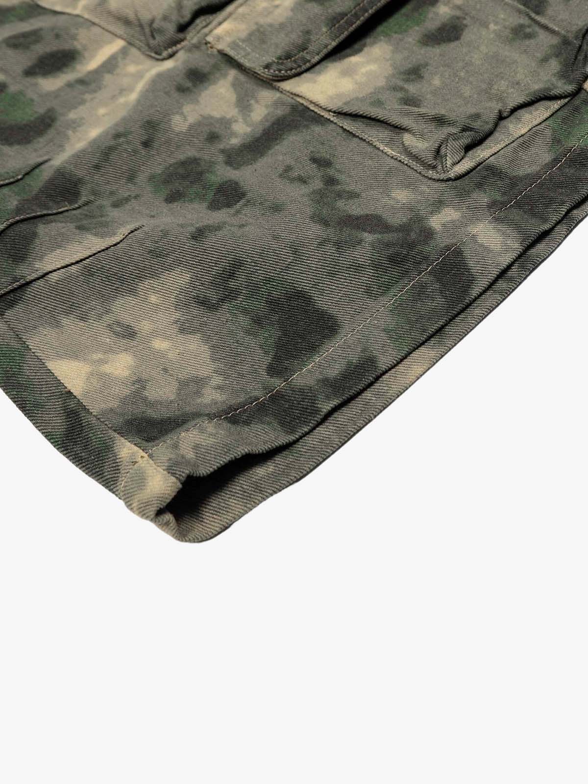 Camo-Print Baggy Cargo Jorts