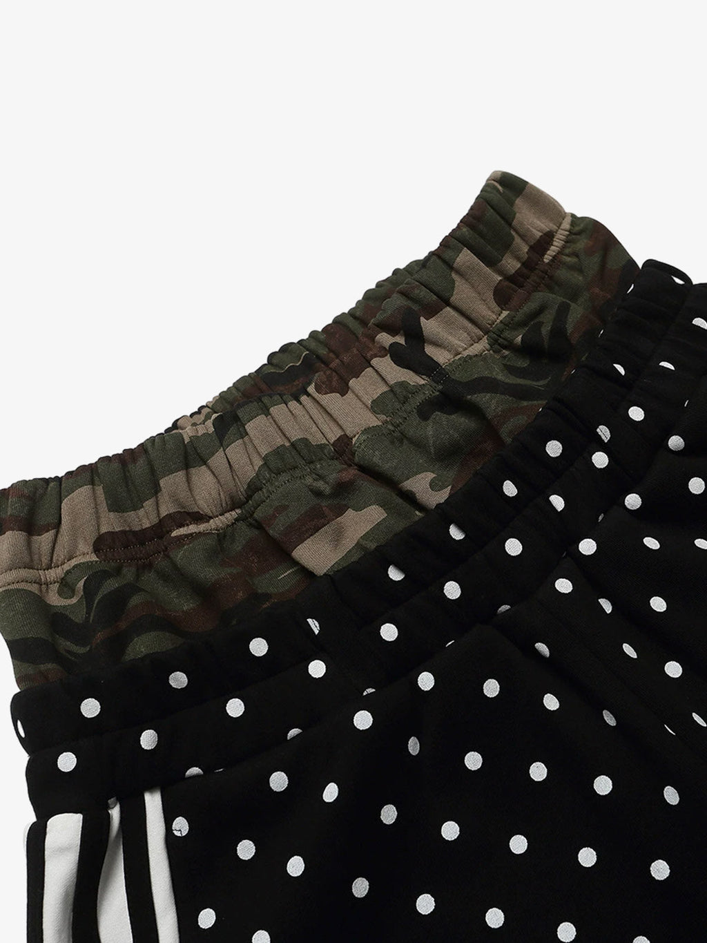 Double Waist Polka Dot Shorts