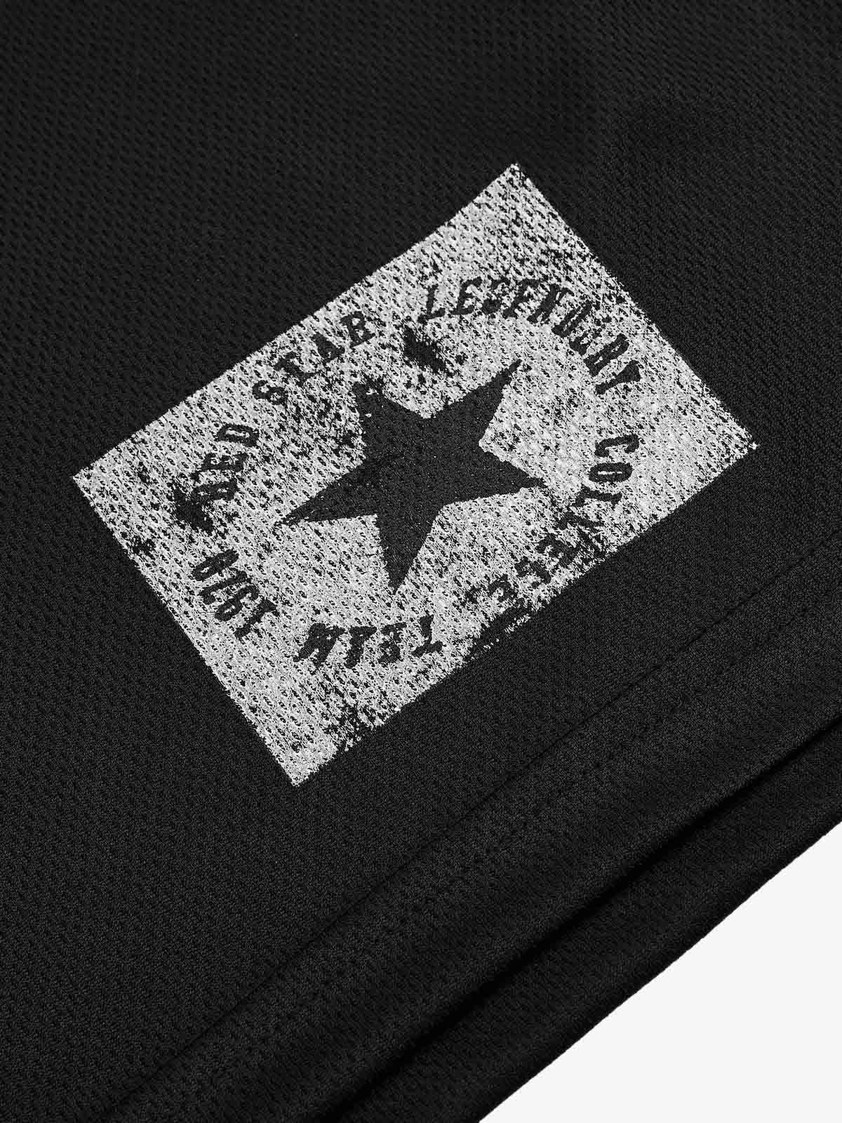 Supermade Gothic Chrome Mixed-Media Retro Jersey