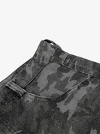 Camo Curved Jeans