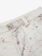Wing Rivet Dirty Wash Jeans