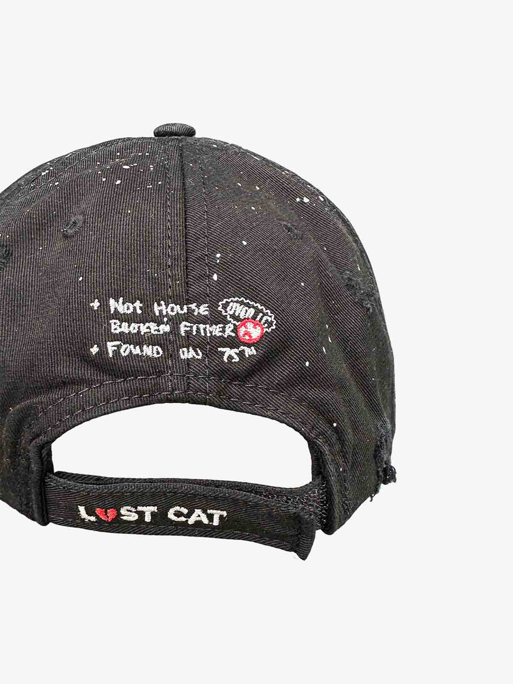 Numeric Embroidered Baseball Cap