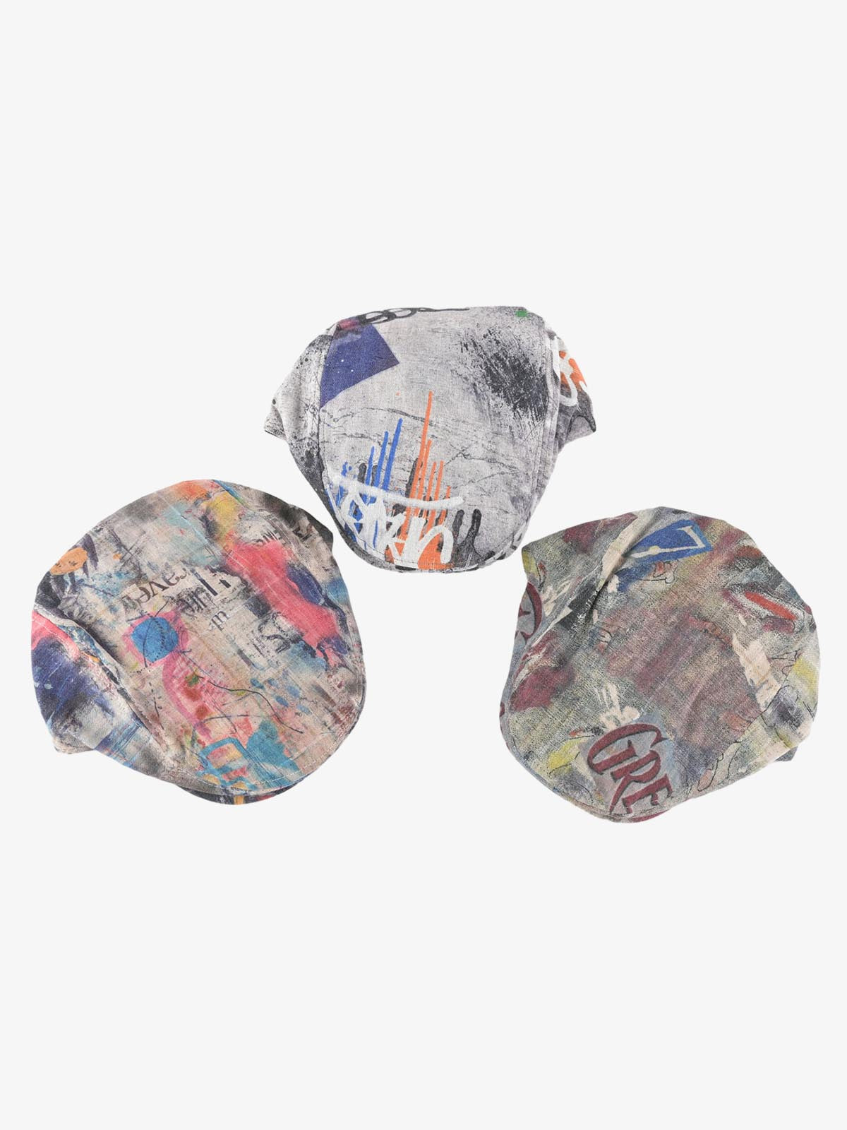 Graffiti Tie-Dye Beret