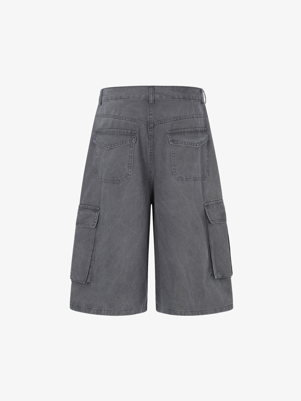 Gothic Cross Graphic Cargo Shorts