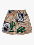 Skull Graphic Athletic Shorts