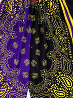Paisley Print Soccer Shorts