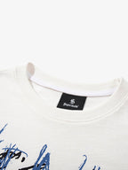 Abstract Hand-Painted Graphic T-Shirt