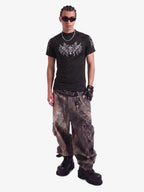 Abstract Flame Long Sleeve Tee