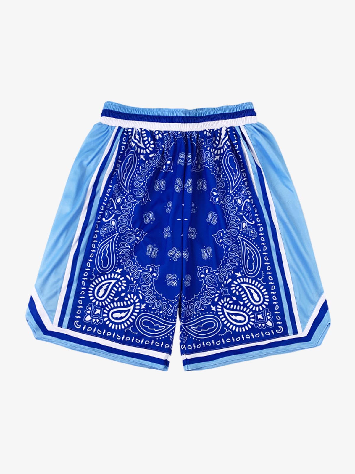 Paisley Print Soccer Shorts