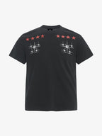 Cyber-Star Gothic Graphic T-Shirt
