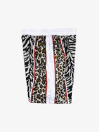 Mixed Animal Print Soccer Shorts