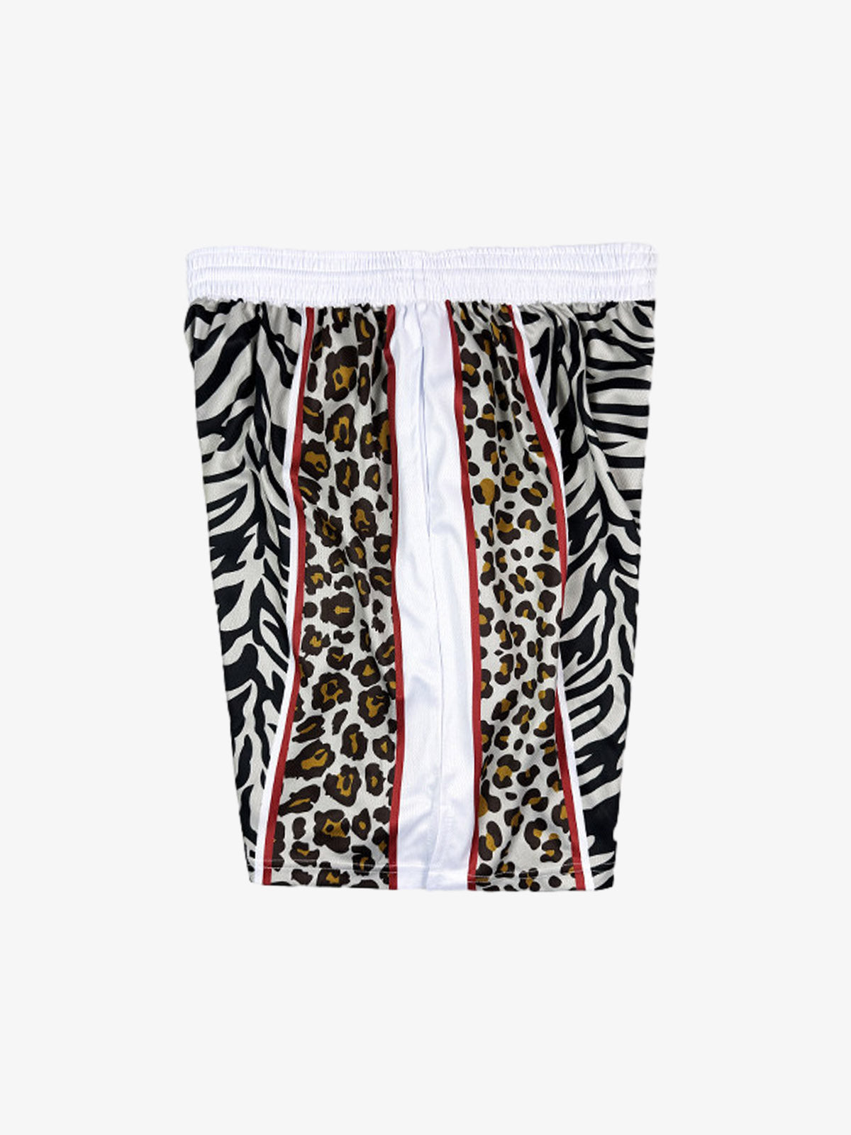 Mixed Animal Print Soccer Shorts