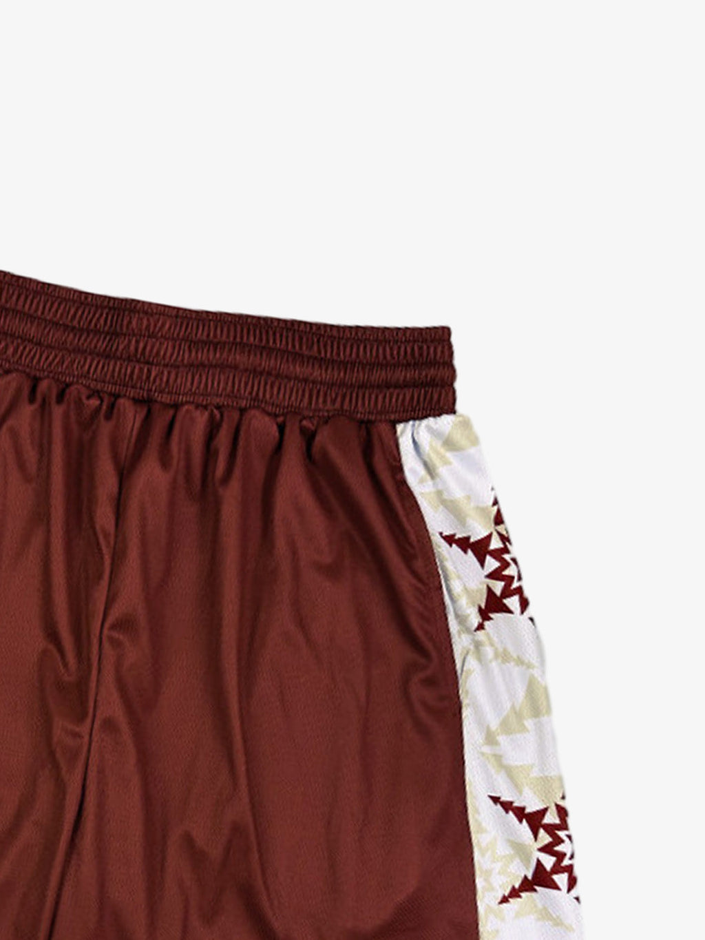 Geometric Star Panel Athletic Shorts
