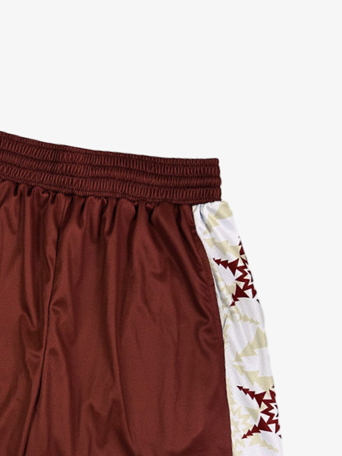 Geometric Star Panel Athletic Shorts
