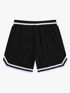 Retro Mesh Drawstring Basketball Shorts