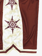 Geometric Star Panel Athletic Shorts