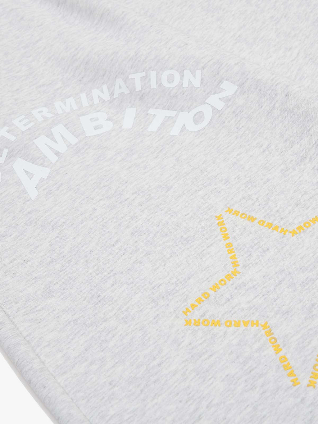Multi-Color Typography Wide Leg Sweatpants
