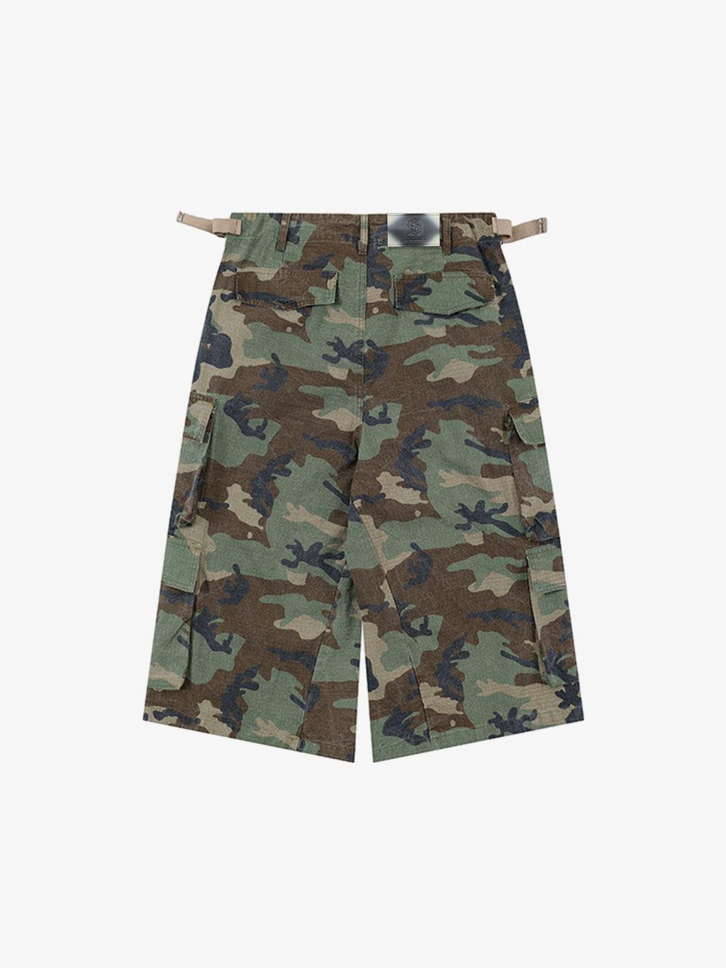 Ripstop Camouflage Cargo Shorts