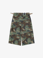 Ripstop Camouflage Cargo Shorts