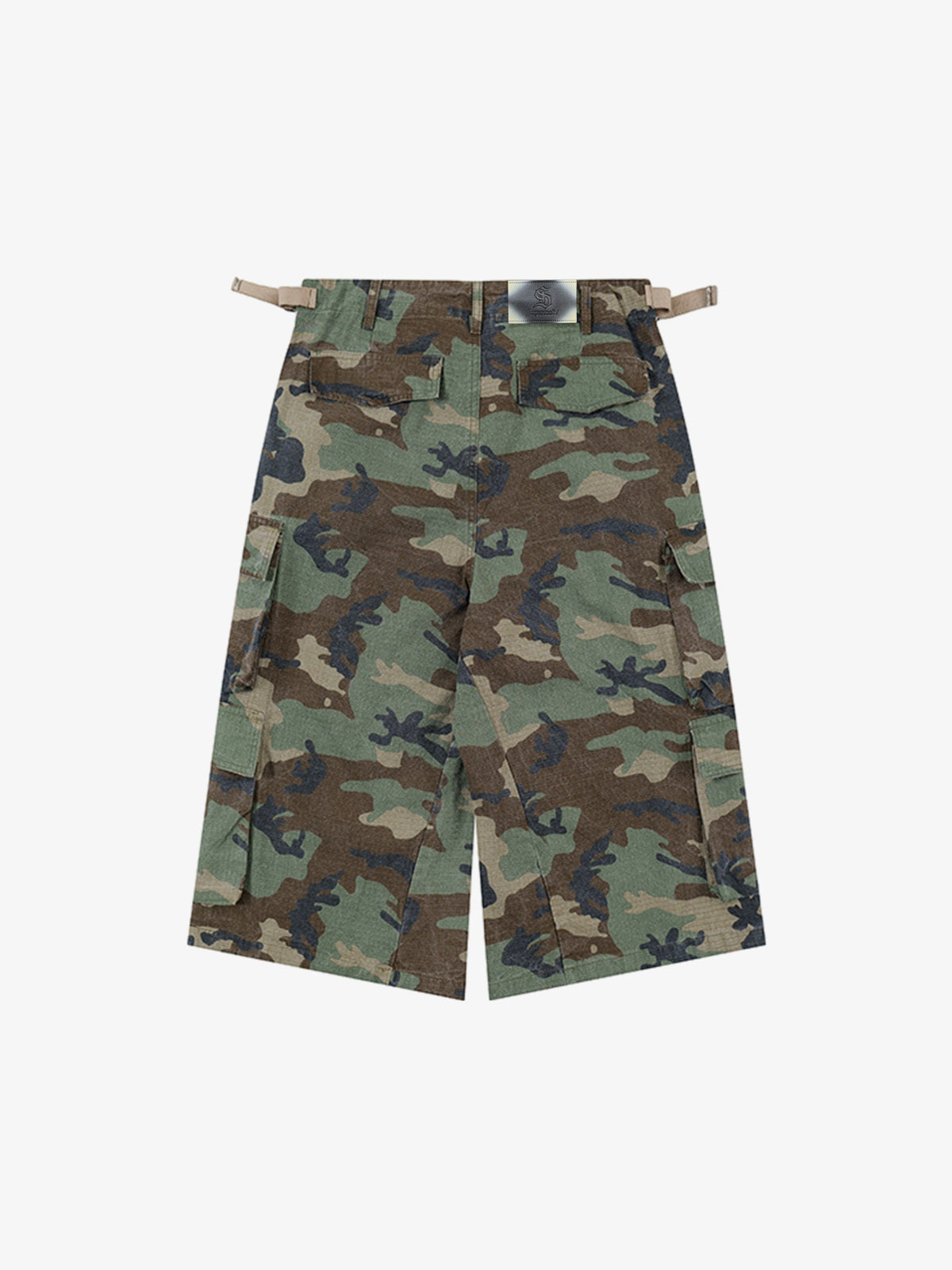 Ripstop Camouflage Cargo Shorts