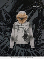 Supermade × Mortemartt Graphic Hooded Jacket- 2279