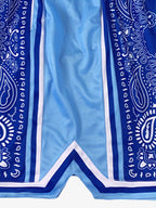 Paisley Print Soccer Shorts