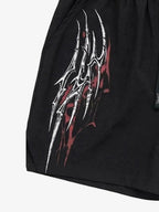 Y2K Thorn Graphic Drawstring Shorts