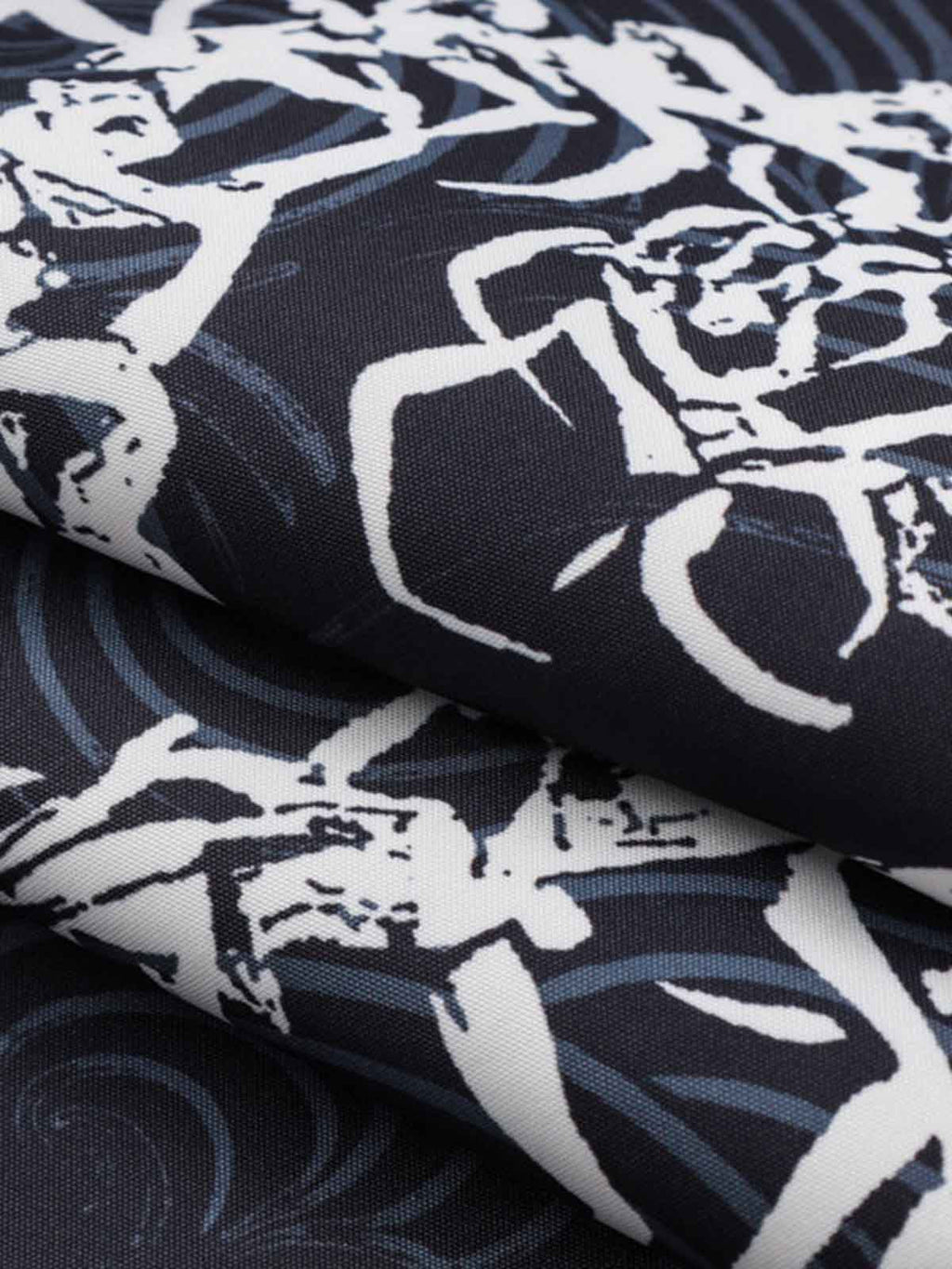 Japanese Wave Dragon Skeleton Camp Collar Boxy Shirt