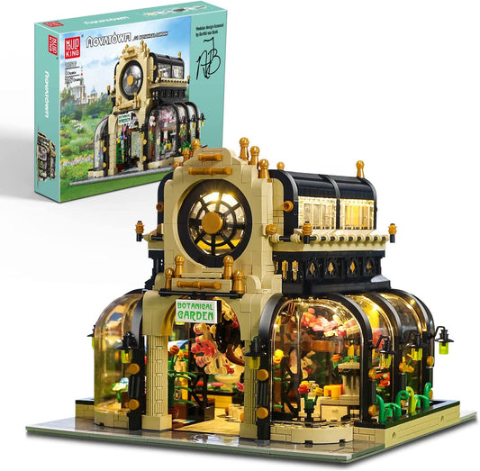 Mould King 16019 The Botanical Garden MOC Block Building Set | 2,147 PCS