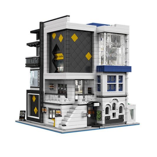 Mould King 16043 Art Gallery Showcase 3-Layer MOC Building Set | 3,536 PCS