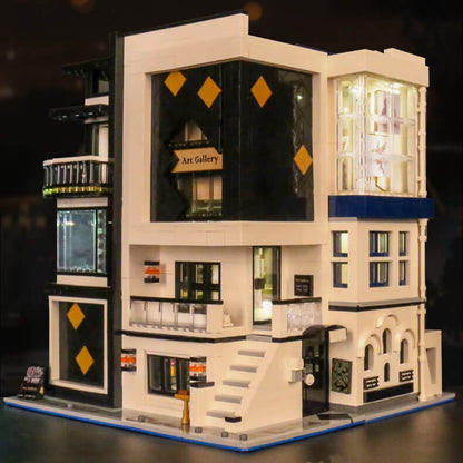Mould King 16043 Art Gallery Showcase 3-Layer MOC Building Set | 3,536 PCS