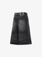 Vintage Whiskered Denim Jorts