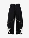 Star Patchwork Jeans