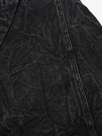 High Street Functional Structured Design Tie-Dye Baggy Jeans