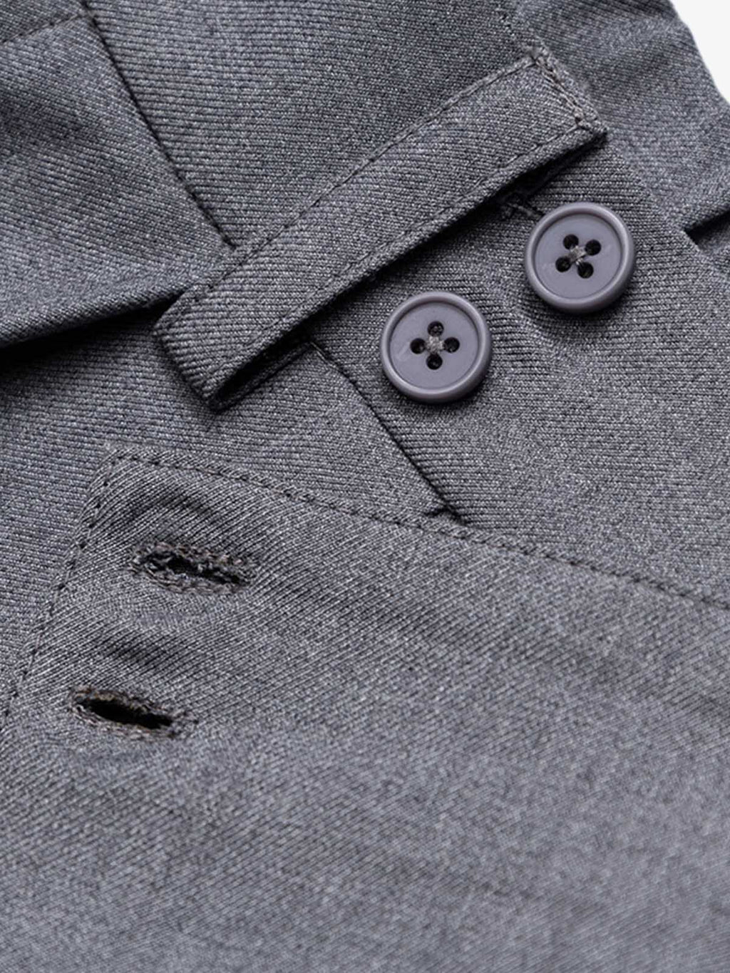 Pleated Suit Shorts