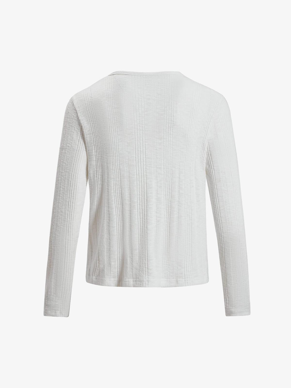 Vintage Graphic Henley Long Sleeve T-Shirt
